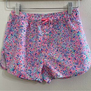 ZARA Paisly Printed Shorts Girls Large 11/12 Colorful Activewear Youth